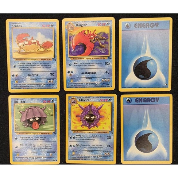 pokemon water energy cards Card Set x11 - SVE 011 / Common Card Type / HP / Stage Water Energy (2019 Unnumbered) -
